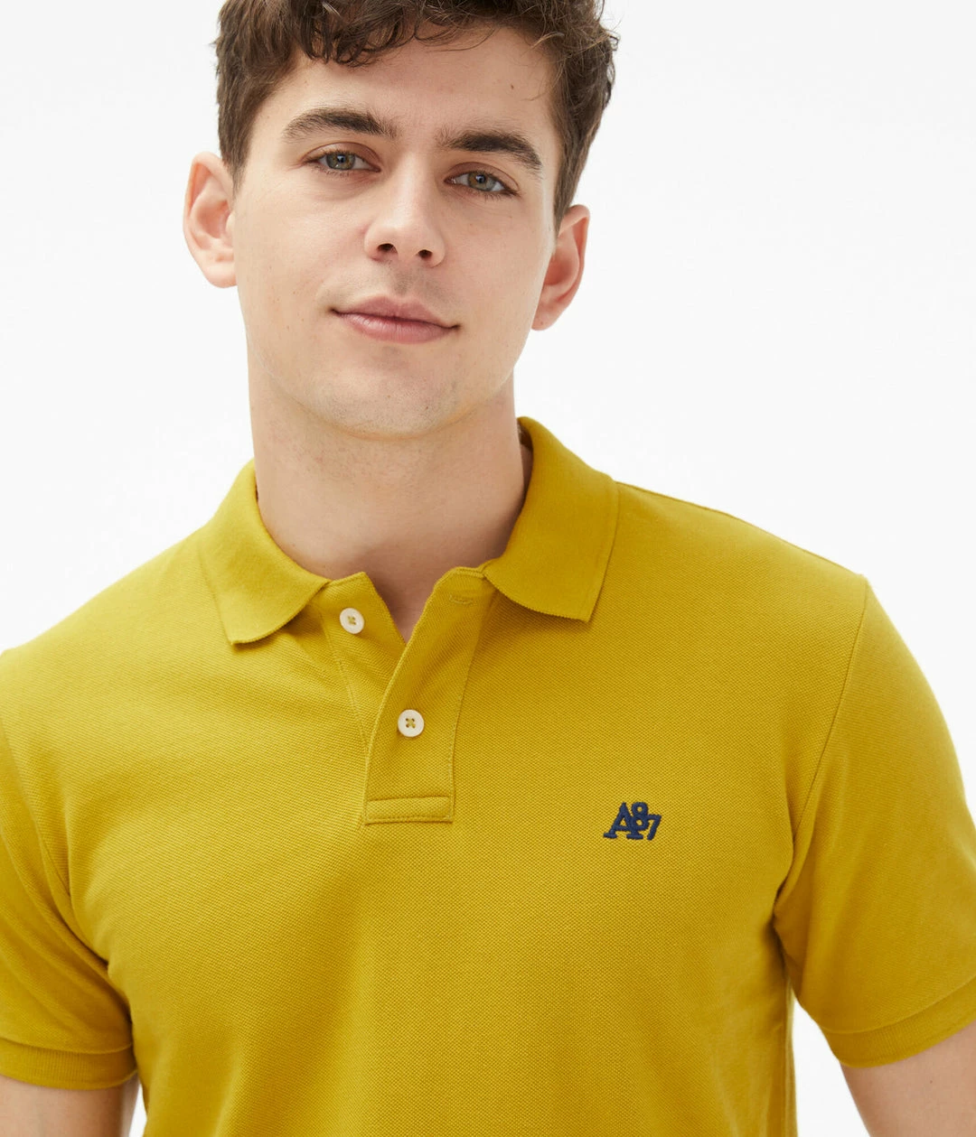 Aeropostale Men's A87 Logo Piquac Polo - Image 3