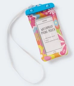 Aeropostale Women's Floral Waterproof Cell Phone Pouch
