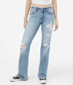 Aeropostale Women's Low-Rise Flare Jean