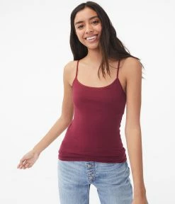 Aeropostale Women's Favorite Shelf-Bra Cami