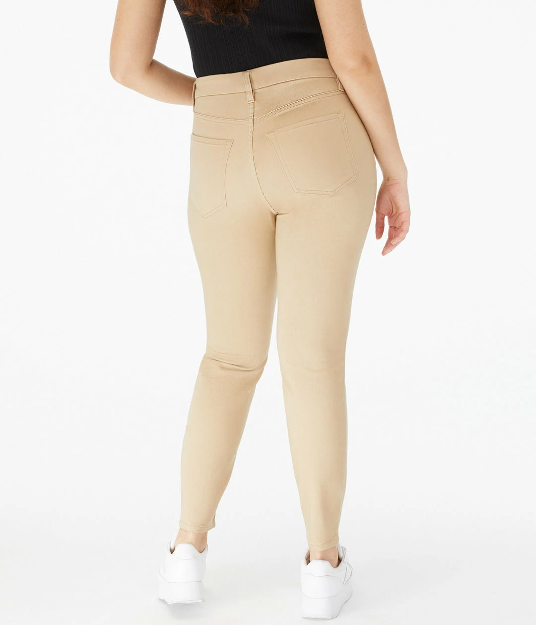 Aeropostale Womens Seriously Stretchy High-Rise Curvy Uniform Jegging - Image 4