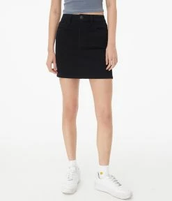 Aeropostale Womens High-Rise 16" Uniform Skirt