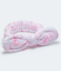 Aeropostale Women's Tie-Dye Velour Spa Headband