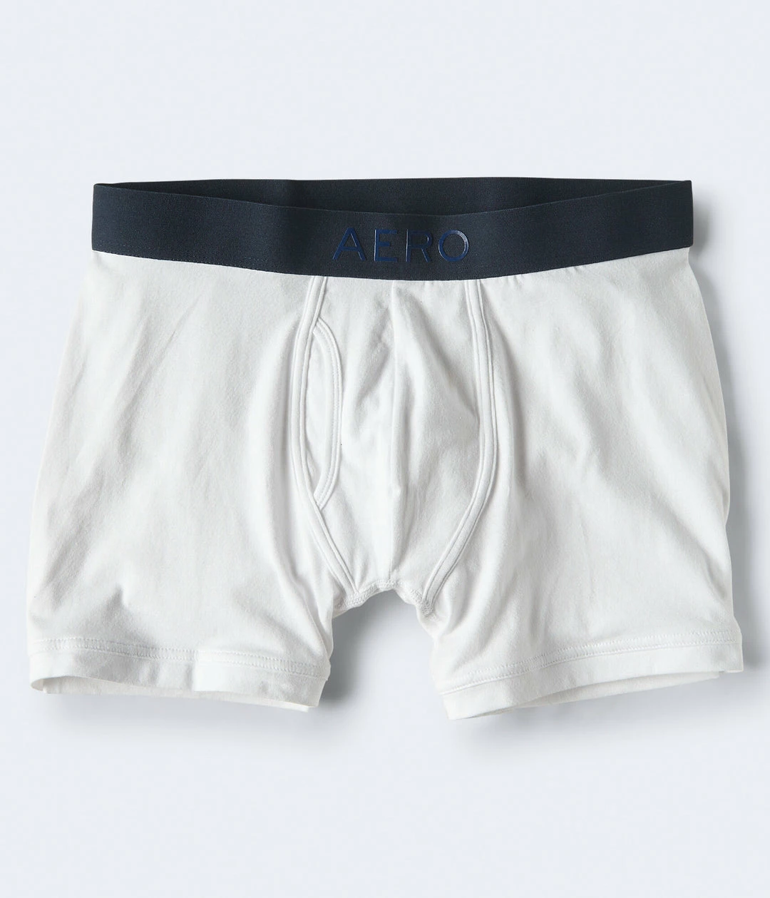 Aeropostale Mens Men's Solid Logo Knit Boxer Briefs Black - Image 8