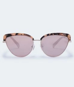 Aeropostale Women's Tonal Fashion Cateye Sunglasses