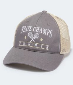 Aeropostale Men's Tennis Champs Adjustable Trucker Hat