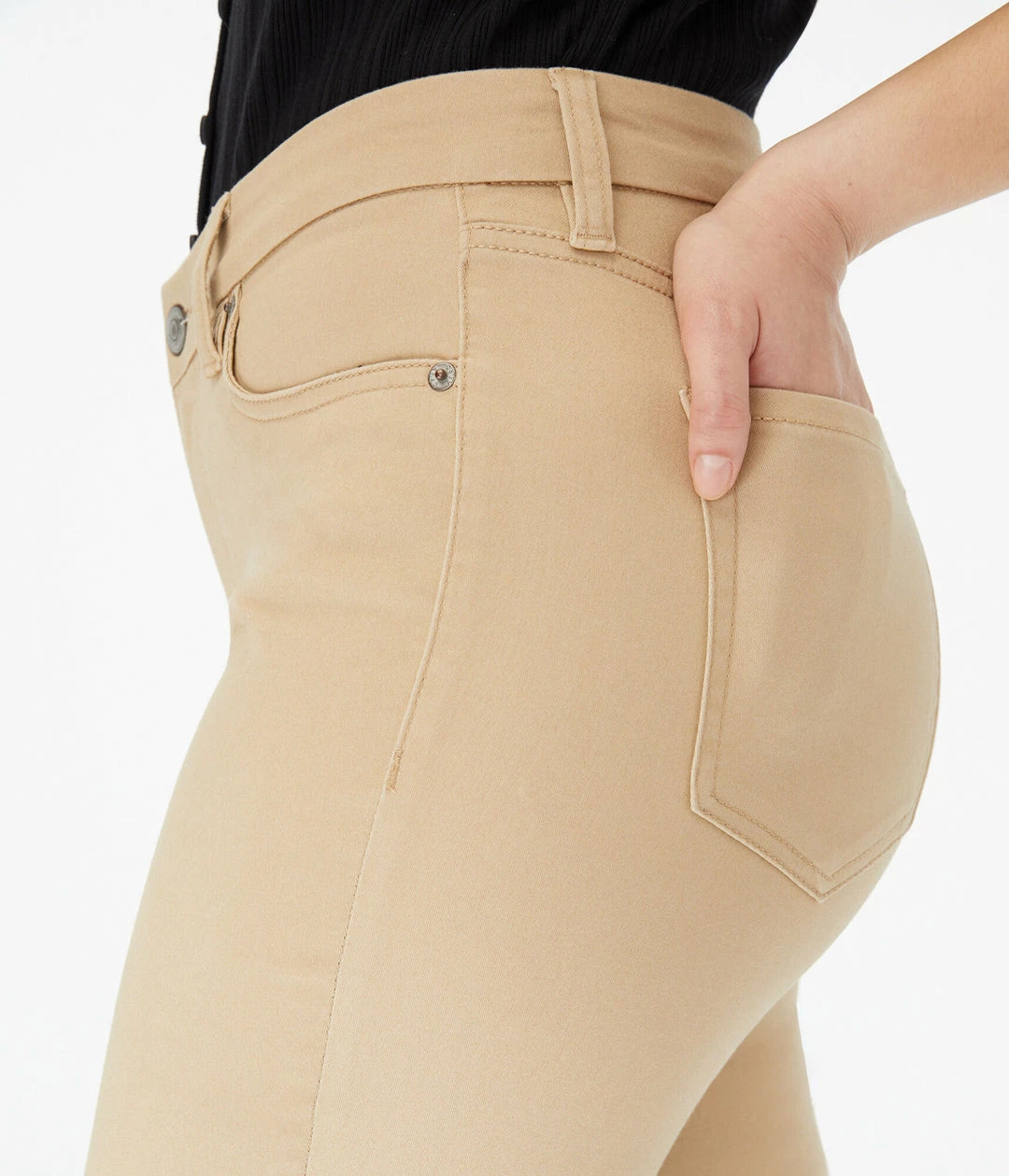 Aeropostale Womens Seriously Stretchy High-Rise Curvy Uniform Jegging - Image 3