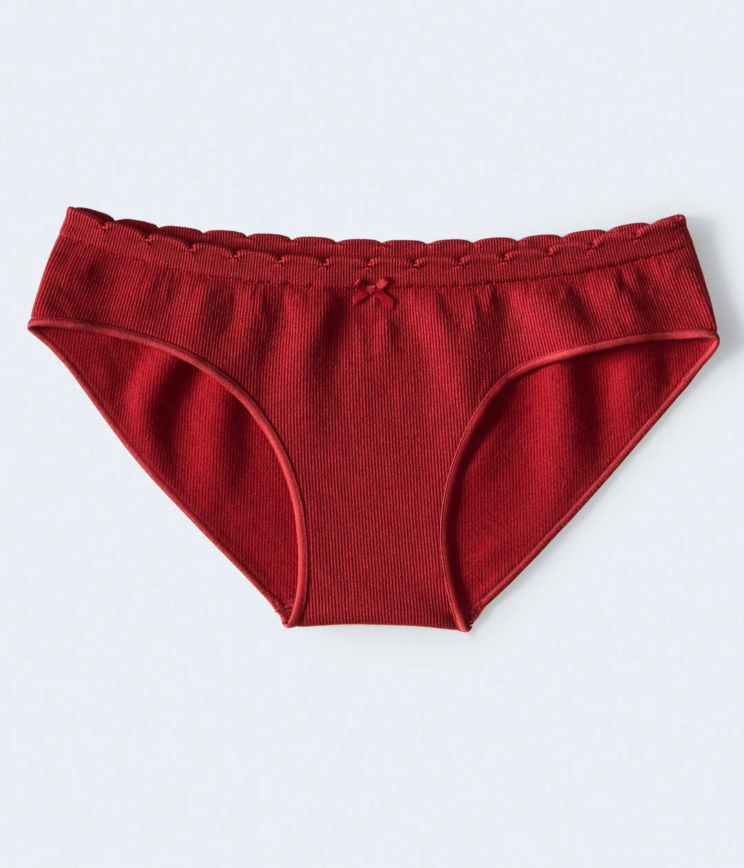 Aeropostale Women's Scalloped Seamless Hipster - Image 9