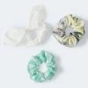 Aeropostale Women's Daisy Scrunchie 3-Pack