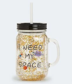 Aeropostale Women's I Need My Space Mason Jar