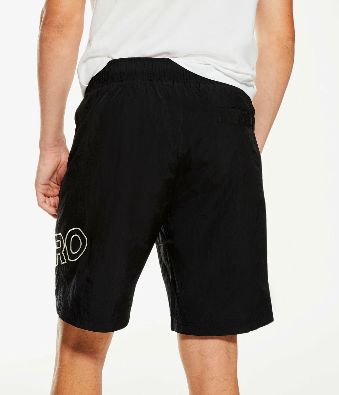 Aeropostale Men's Crinkle Track Shorts 9" - Image 4