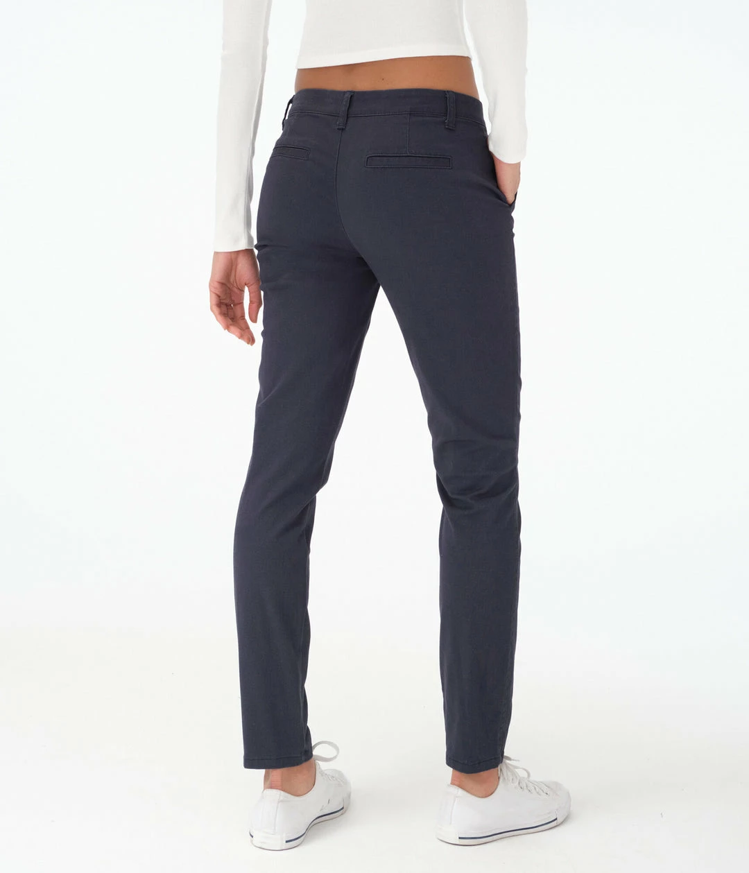 Aeropostale Women's Skinny Twill Pants - Image 4