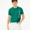 Aeropostale Men's Vertical 87 Original Brand Graphic Tee