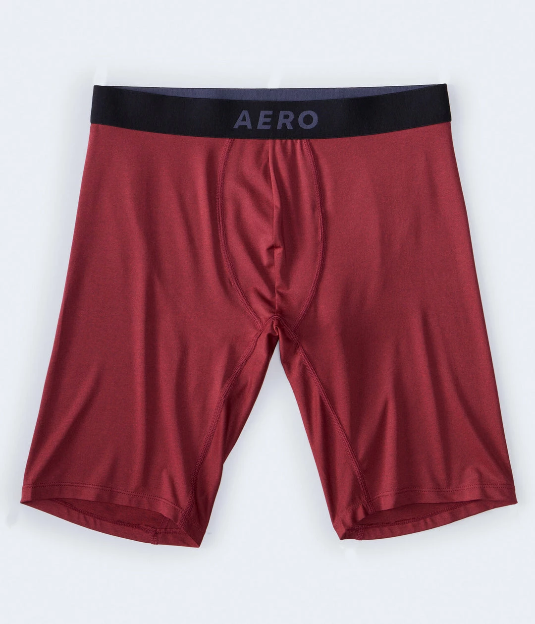 Aeropostale Men's Marled 9" Performance Knit Boxer Briefs - Image 2