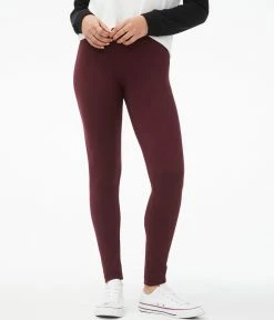Aeropostale Women's Seriously Soft Colored High-Rise Leggings