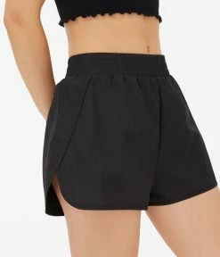 Aeropostale Women's High-Rise Windbreaker Shorts