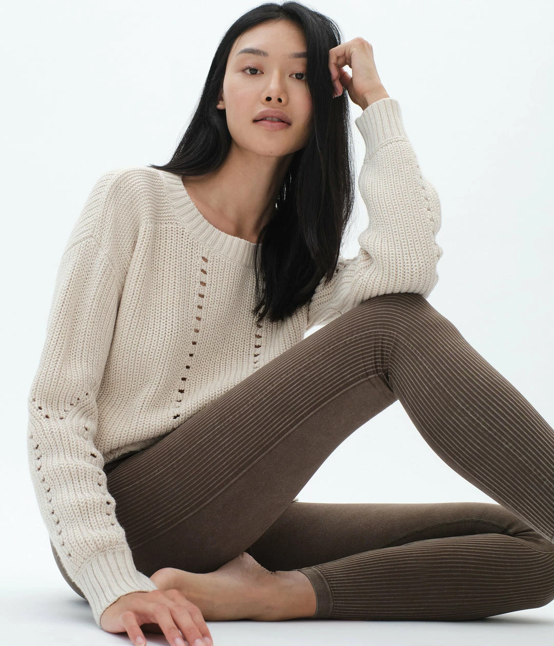 Aeropostale Women's High-Rise Seamless Leggings - Image 3