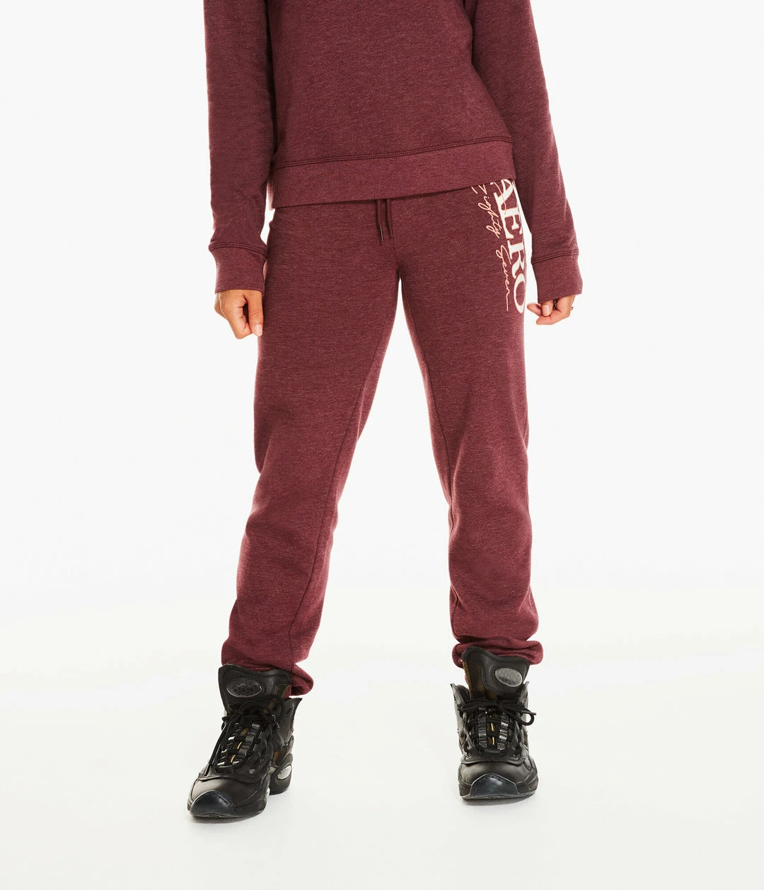 Aeropostale Women's Eighty Seven Cinched Sweatpants - Image 7