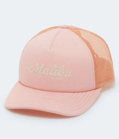 Aeropostale Men's Malibu Adjustable Foam Trucker Hat