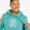 Aeropostale Men's Globe Logo Pullover Hoodie