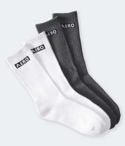 Aeropostale Men's Crew Sock 2-Pack for women