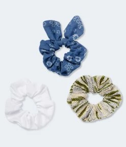 Aeropostale Women's Striped Scrunchie 3-Pack