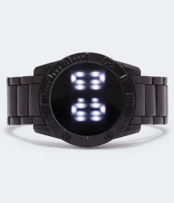 Aeropostale Men's Round Matte Metal Digital Watch for women