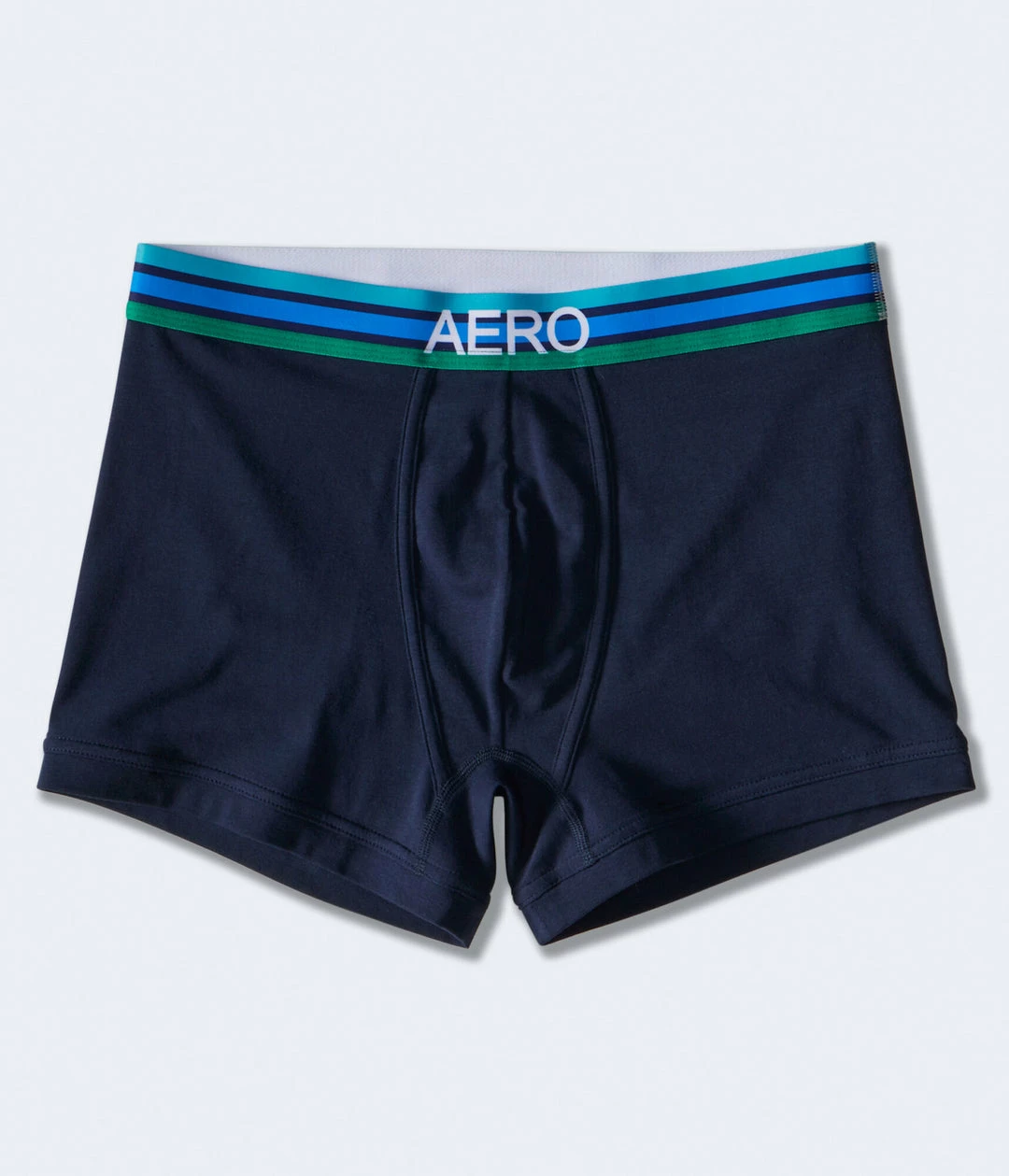 Aeropostale Men's Striped Waistband Knit Trunks - Image 2