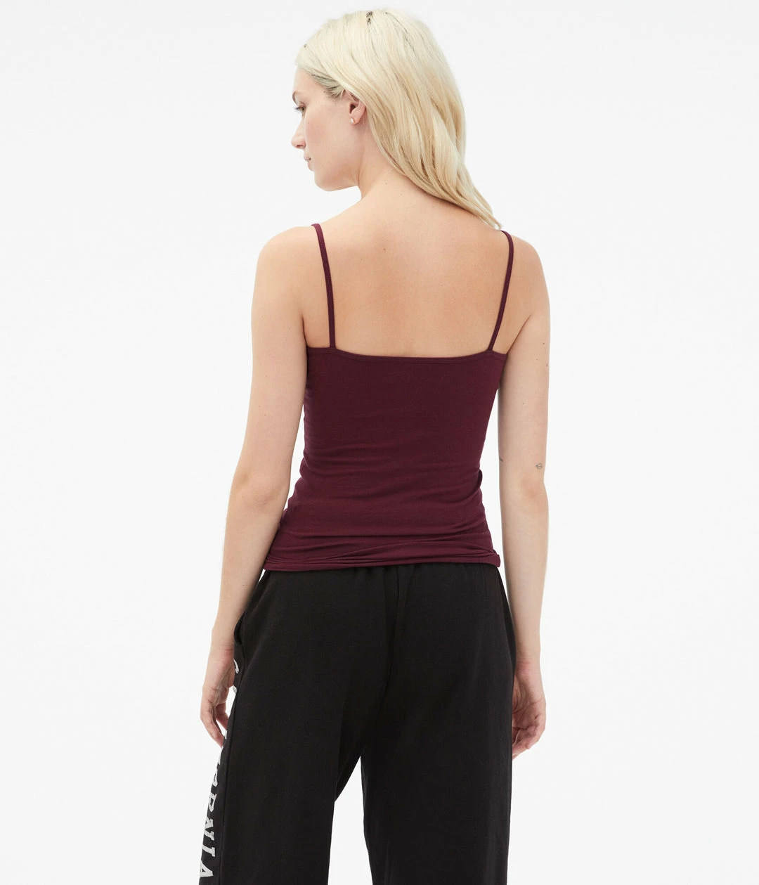 Aeropostale Women's Solid Basic Cami Pink - Image 4