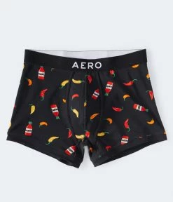 Aeropostale Men's Hot Pepper Knit Trunks***