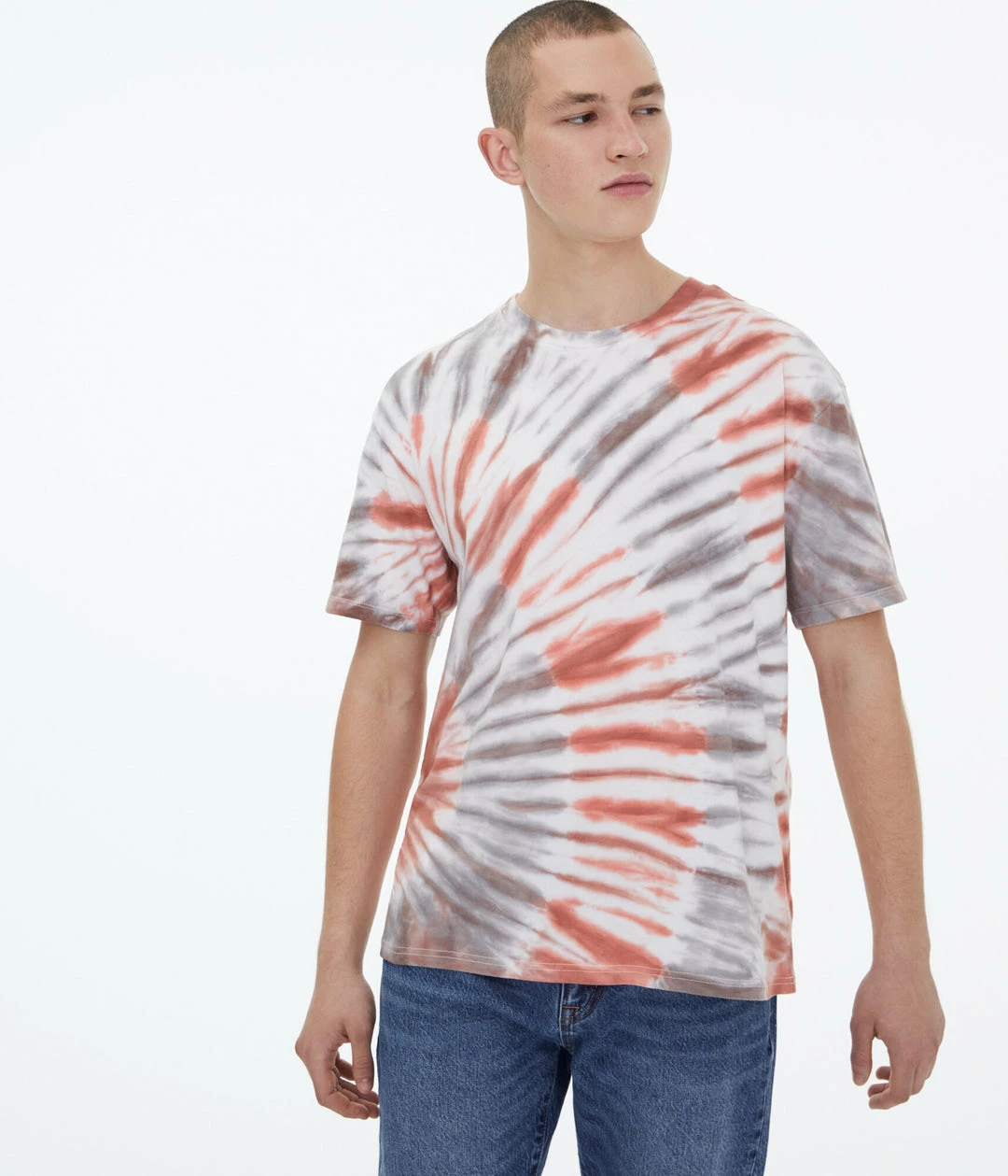 Aeropostale Men's Tie-Dye Loose Fit Crew Tee - Image 5