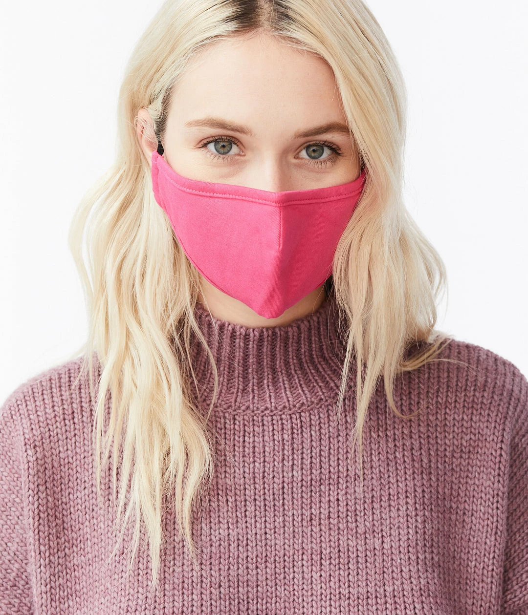 Aeropostale Women's Floral Mood & Solid Face Mask 2-Pack - Image 4