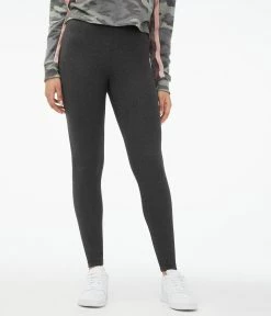 Aeropostale Women's Seriously Soft Heathered High-Rise Leggings