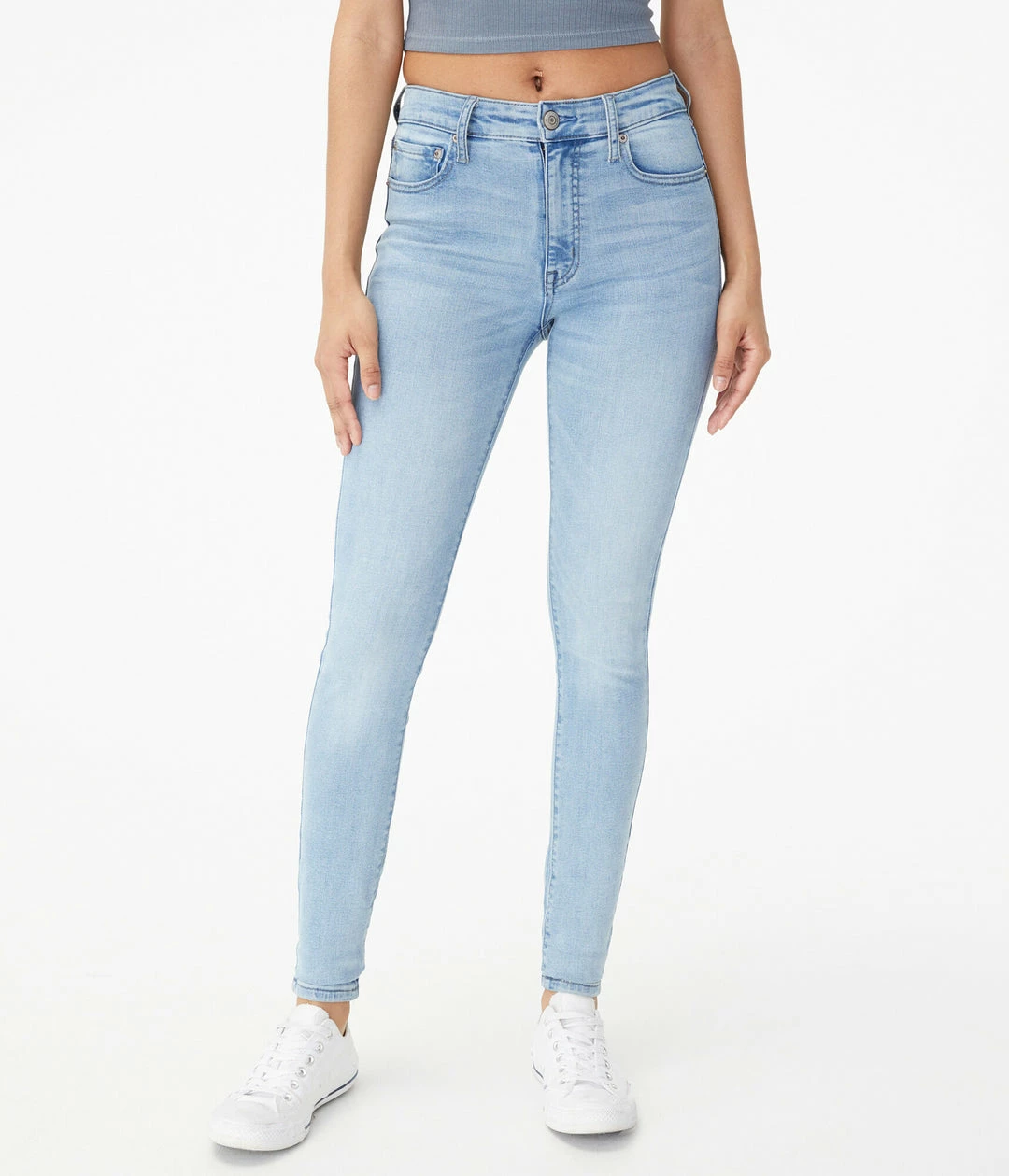 Aeropostale Womens Premium Seriously Stretchy High-Rise Jegging