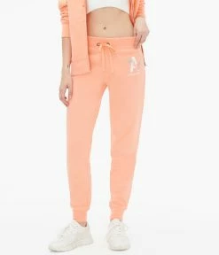 Aeropostale Women's Tropical Flower Jogger Sweatpants