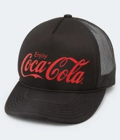 Aeropostale Men's Coca-Cola Adjustable Foam Trucker Hat