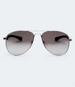 Aeropostale Womens Men's Mirrored Metallic Aviator Sunglasses