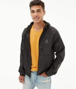 Aeropostale Men's Active Windbreaker Jacket