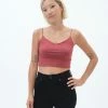 Aeropostale Women's V-Neck Cropped Cami
