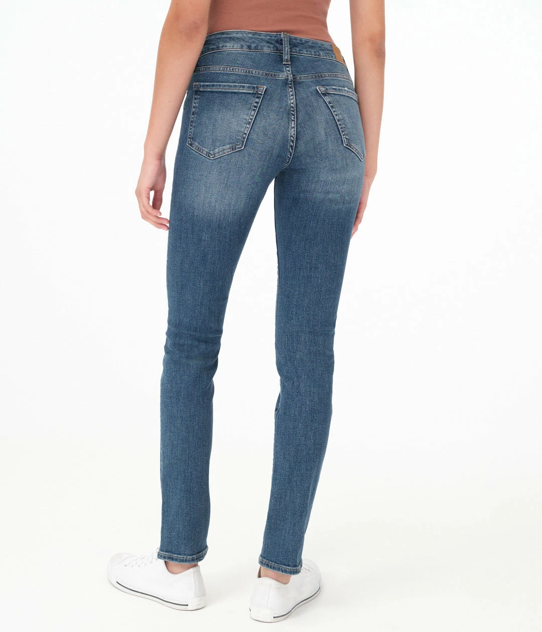 Aeropostale Women's Premium Seriously Stretchy Mid-Rise Skinny Jean - Image 4