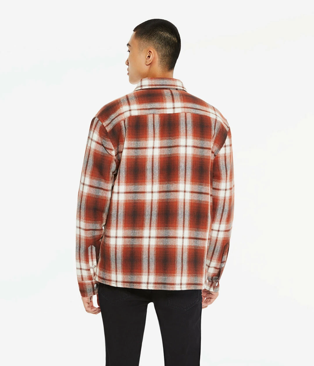 Aeropostale Men's Plaid Flannel Shacket - Image 4