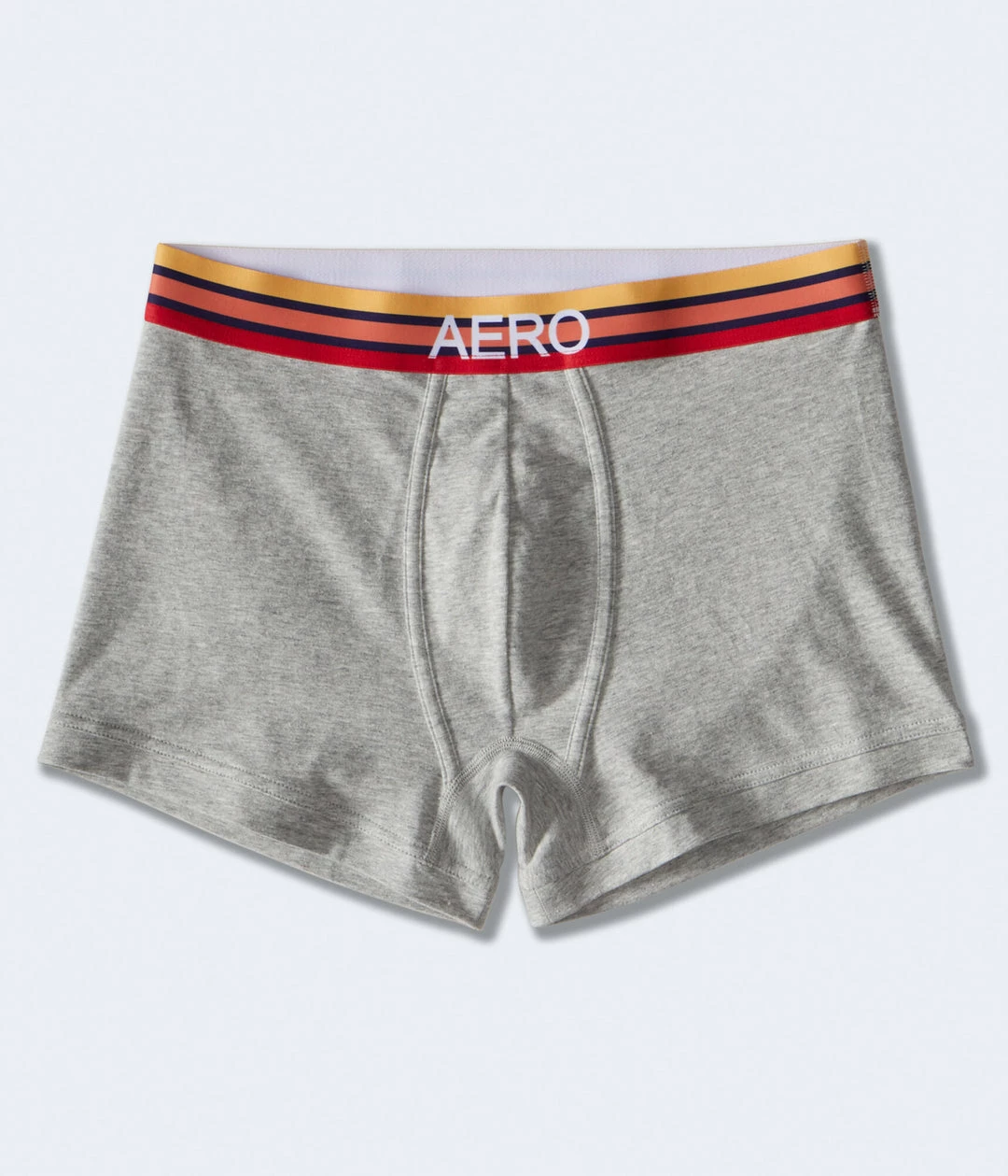 Aeropostale Men's Striped Waistband Knit Trunks