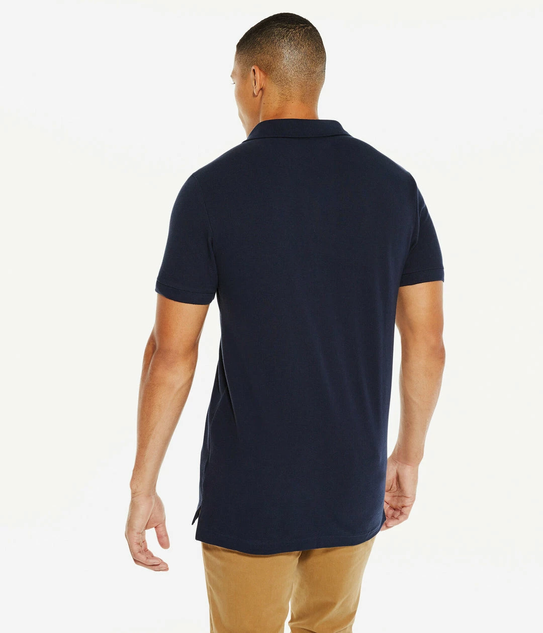Aeropostale Mens Solid Uniform Pique Polo - Image 4
