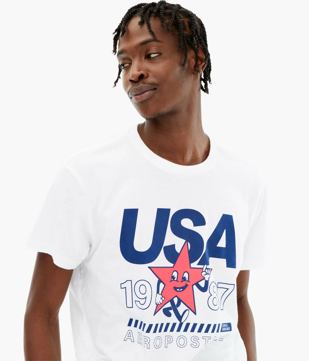 Aeropostale Men's Usa Star Graphic Tee - Image 2