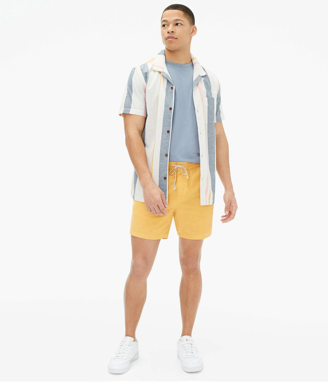 Aeropostale Men's Malibu Corduroy Shorts 6" - Image 2