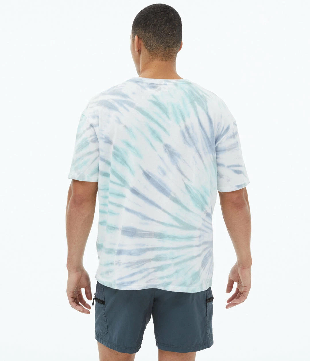 Aeropostale Men's Tie-Dye Loose Fit Crew Tee - Image 4