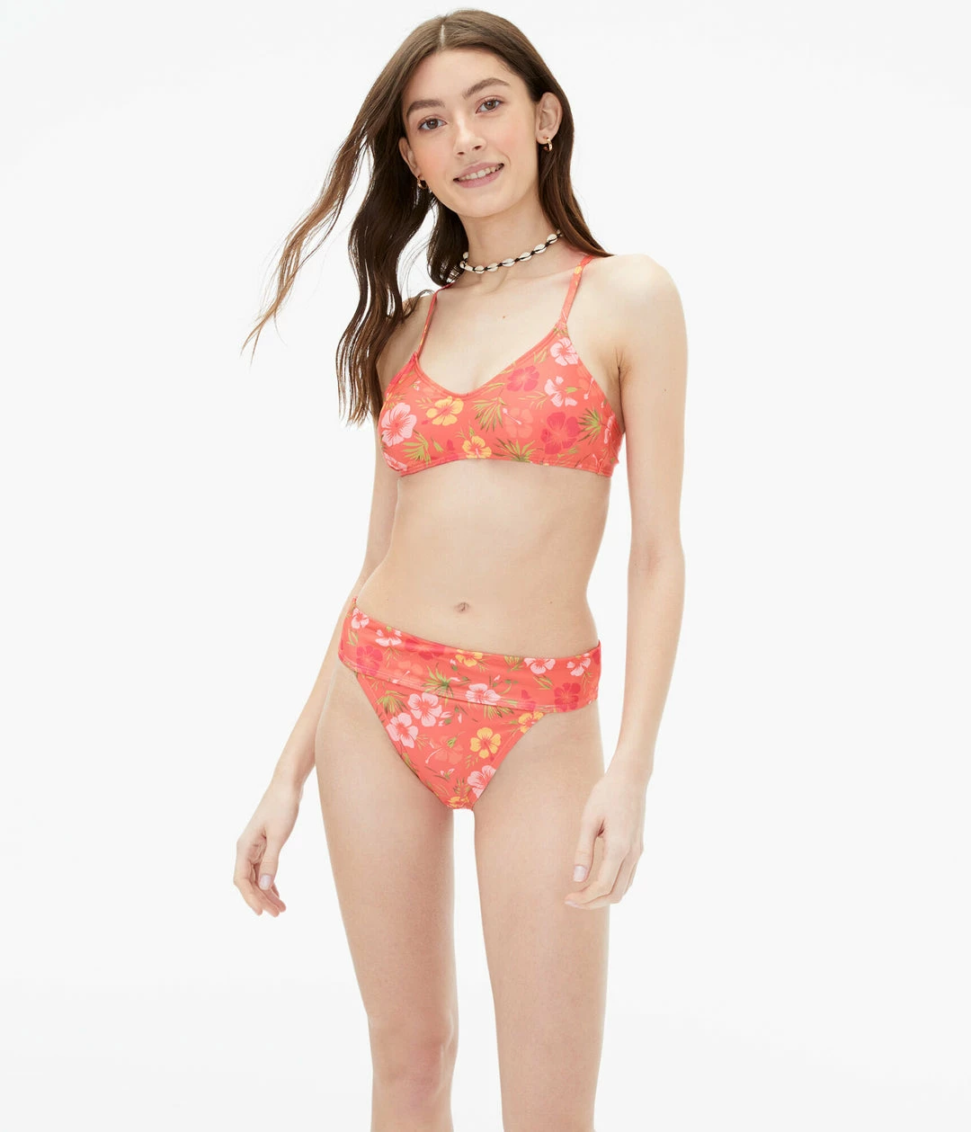 Aeropostale Women's Hibiscus Strappy-Back Bikini Top - Image 2