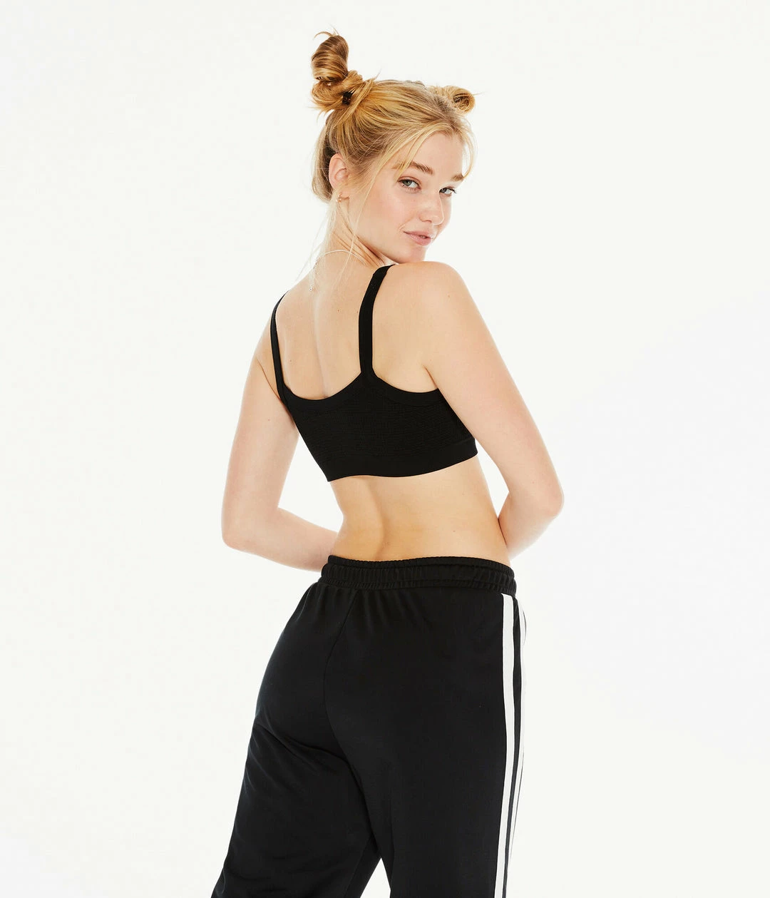 Aeropostale Women's Seamless Waffle Bralette - Image 4