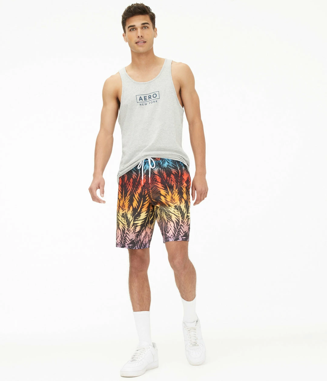 Aeropostale Men's Ombrac Leaf Board Shorts - Image 2