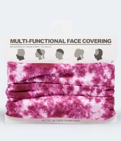 Aeropostale Women's Reversible Tie-Dye Multi-Functional Face Covering